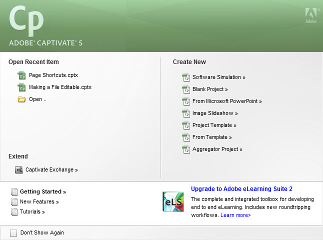 Adobe Captivate 5 discount