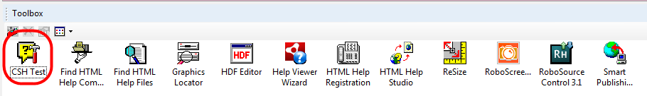 CSH Test RoboHelp