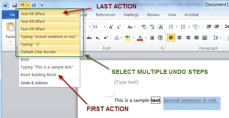 microsoft word select multiple pictures