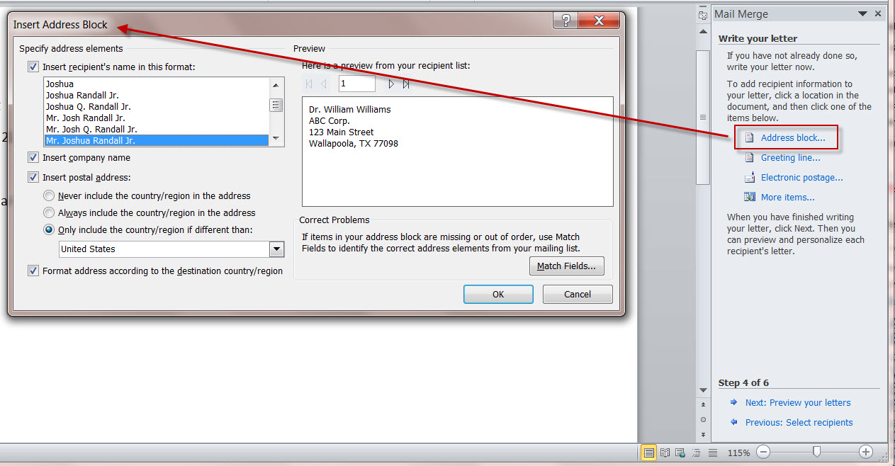 create mailing list in word 2010 create mailing list in word 2010
