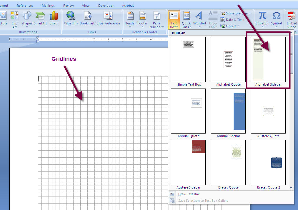 how to add text box in word document how to add text box in word document